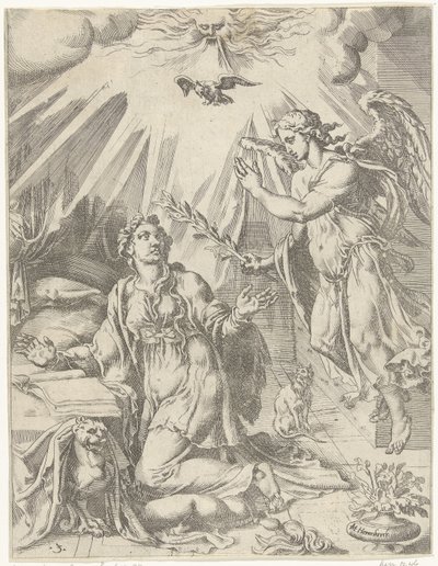 Annunciatie Val en de verlossing van de mensheid door het leven en passie van Christus (series title)   1356643   hu       hungarian Successfully Translated  Original: Koe aan de waterkant Translat: Koe aan de waterkant 1384326 hu hungarian Successfully Tr alkotó: Dirck Volckertsz. Coornhert (attributed to)