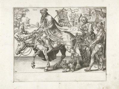 Tóbiás diadala A türelem diadala (sorozat címe) Patientiae Trivmphvs (sorozat címe) alkotó: Dirck Volckertsz. Coornhert