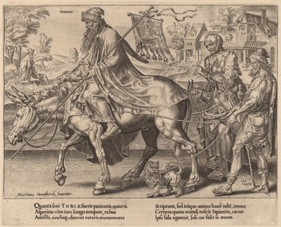 Tóbiás diadala alkotó: Dirck Volckertz Coornhert after Maerten van Heemskerck
