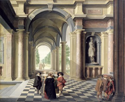 Egy reneszánsz terem alkotó: Dirck van Delen
