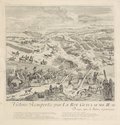Droghedai csata a Boyne-on, 1690. július 1. (bal oldal) alkotó: Dirk Maas