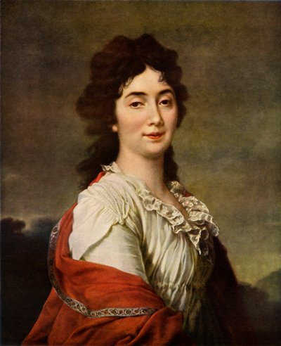 Anna Sztyepanovna Protosova portréja, 1800, 1965. alkotó: Dmitri Grigorievich Levitsky