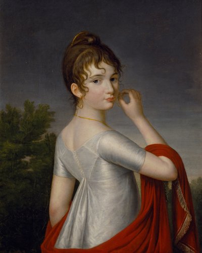 Önarckép, c. 1810. alkotó: Dolgorukova