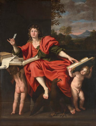 Szent János evangélista alkotó: Domenichino (1581-1641)