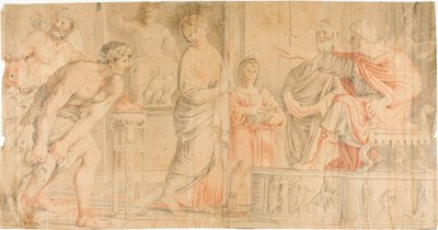Szent Cecília elítélése alkotó: Domenichino