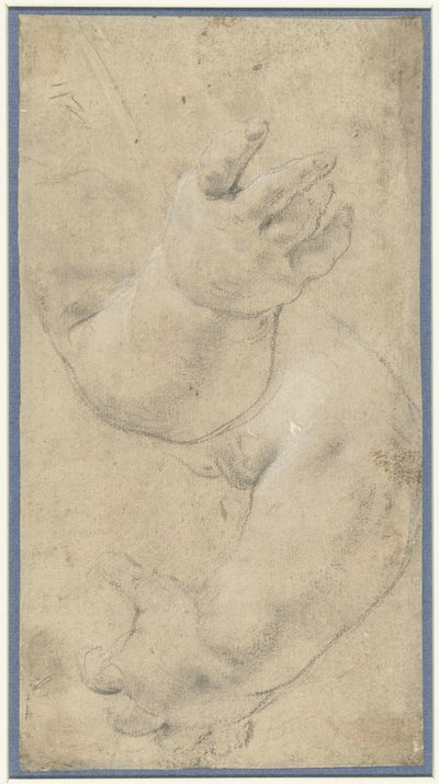 Két gyermek karjának vizsgálata alkotó: Domenichino
