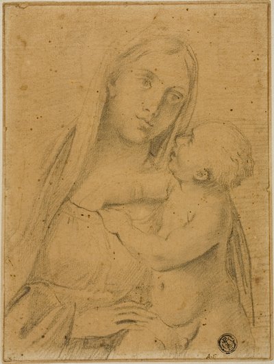 Szűz és Gyermek alkotó: Domenichino