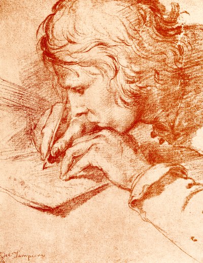 Az író alkotó: Domenichino