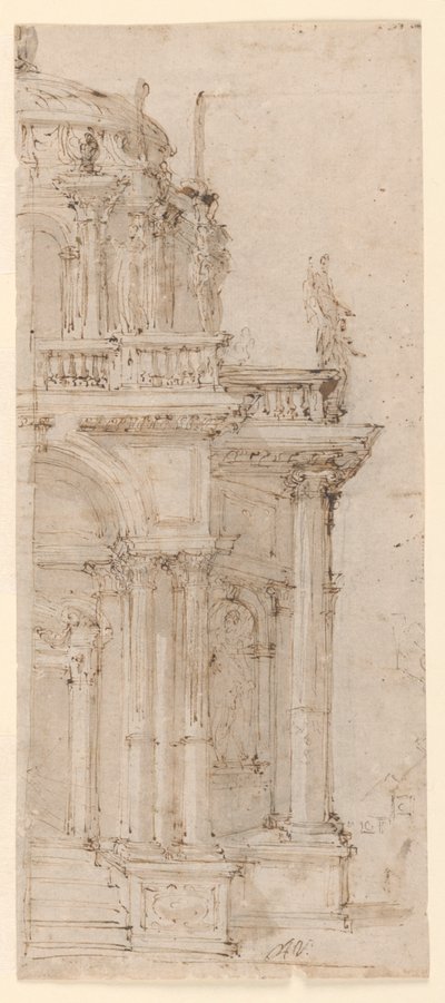 Tervezés Catafalque-hoz alkotó: Domenico Antonio Vaccaro
