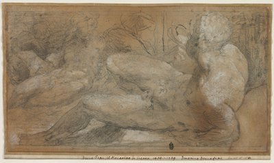 Három férfi akt, c. 1540-1547. alkotó: Domenico Beccafumi