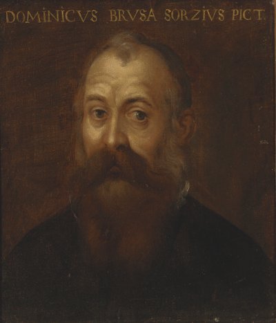 A művész portréja alkotó: Domenico Brusasorci