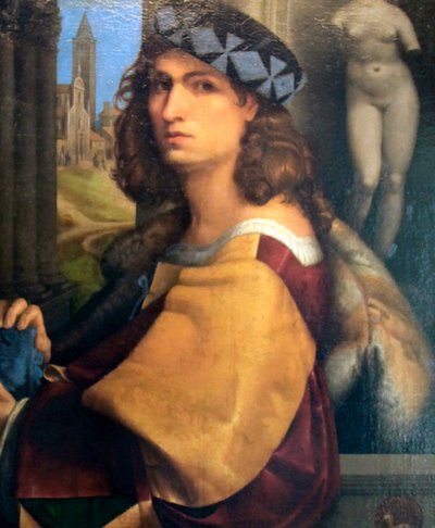„Egy férfi portréja, önarckép”, 1512 alkotó: Domenico Capriolo