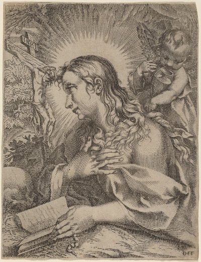 A bűnbánó Magdolna alkotó: Domenico Falcini after Francesco Villamena after Francesco Vanni