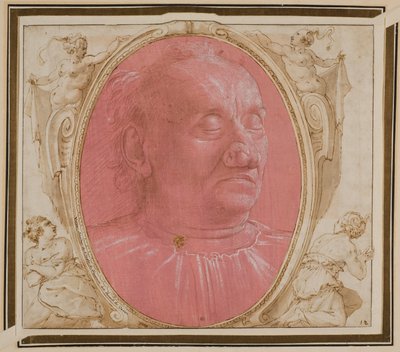 Egy öregember feje alkotó: Domenico Ghirlandaio