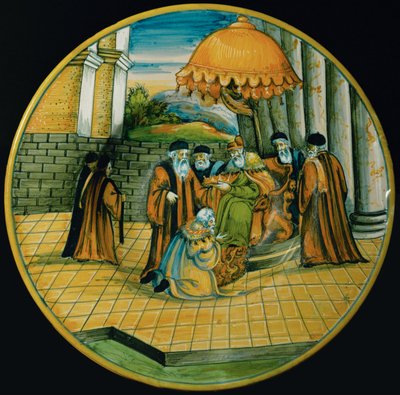 Enrico Dandolo dózse megkoronázza I. Baldwint alkotó: Domenico Master