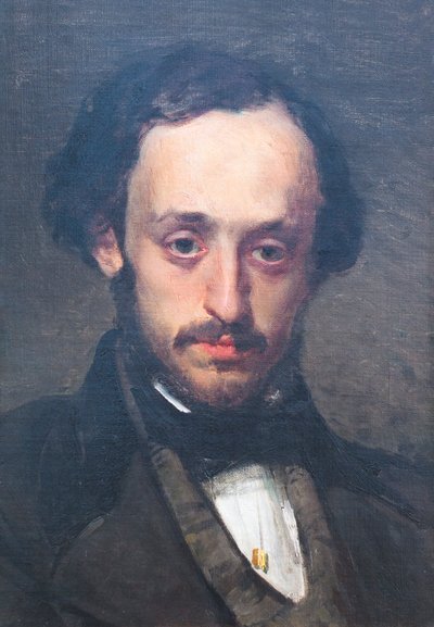 Pasquale Villari fiatalemberként alkotó: Domenico Morelli