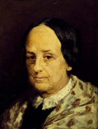 Luisa Ruggeri portréja, Domenico Morelli (1823-1901) alkotó: Domenico Morelli