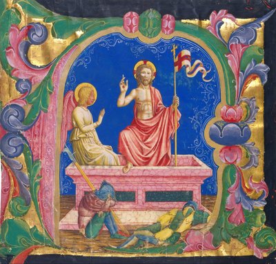 Feltámadás, kezdetben A alkotó: Domenico Pagliarolo