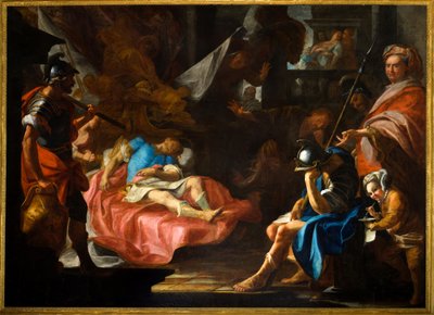 Germanicus halála, 1730-40 körül (olaj, vászon) alkotó: Domenico Parodi