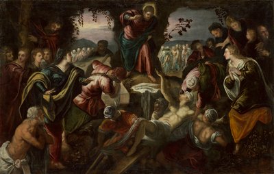 Lázár feltámasztása, 1585-1590 alkotó: Domenico Robusti Tintoretto