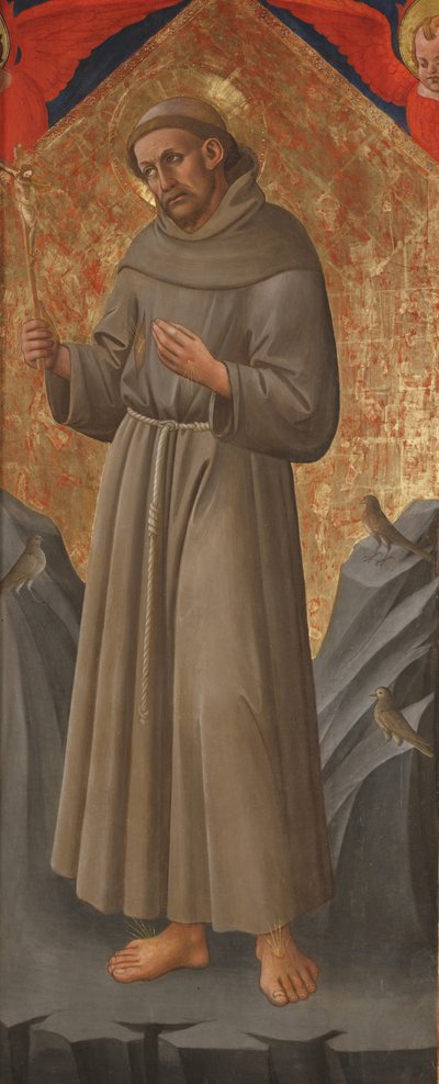 Assisi Szent Ferenc, 1460 körül (tempera a táblán) alkotó: Domenico di Michelino