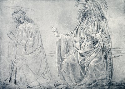 ábra Tanulmány alkotó: Domenico school of Ghirlandaio