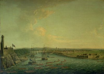 Havanna ostroma 1762-ben, 1767-ben alkotó: Dominic Serres