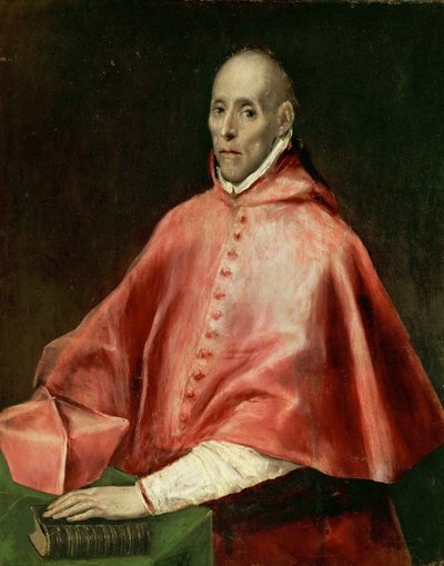 Juan Pardo de Tavera bíboros portréja, 1609. alkotó: Dominico El Greco