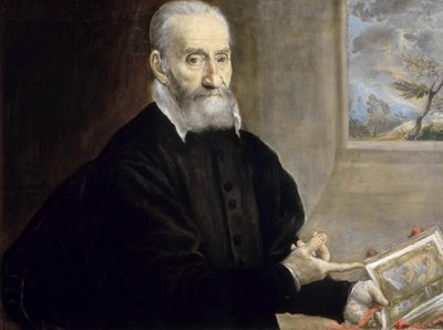 Giulio Clovio portréja 1498-1578, 1571 körül. alkotó: Dominico El Greco