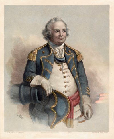 Israel Putnam vezérőrnagy, pub. 1864 alkotó: Dominique C. Fabronius
