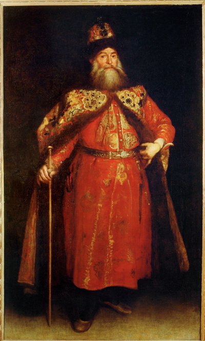 Péter Ivanovics Potemkin orosz nagykövet (festmény, vászon) alkotó: Don Juan Carreno de Miranda