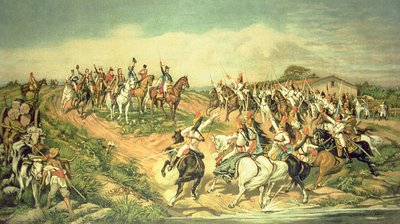 „Függetlenség vagy halál”, Ipiranga kiáltása 1822. szeptember 7-én (olaj, vászon) alkotó: Don Pedro di Figueredo Americo