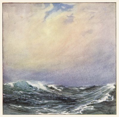 Rudyard Kipling: Kipling: A tenger és a hegyek (színes litográfia) alkotó: Donald (after) Maxwell