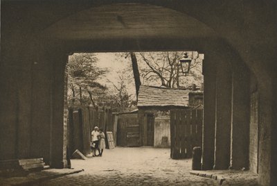 Archways Under The Adelphi: Little Robert Street, az egyik Ádám testvérről nevezték el, c1935. alkotó: Donald McLeish