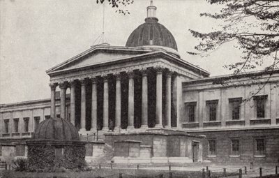 University College, Gower Street, Bloomsbury, London (f/w fotó) alkotó: Donald McLeish