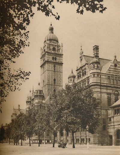 Ahol a Londoni Egyetem osztozik a Birodalmi Intézettel, 1935. alkotó: Donald McLeish