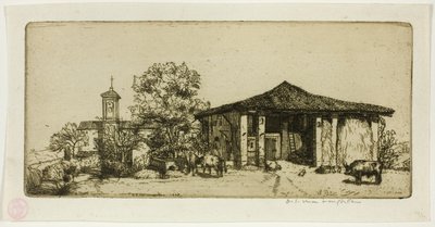 Egy toszkán farm alkotó: Donald Shaw MacLaughlan
