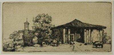 Egy toszkán farm alkotó: Donald Shaw MacLaughlan