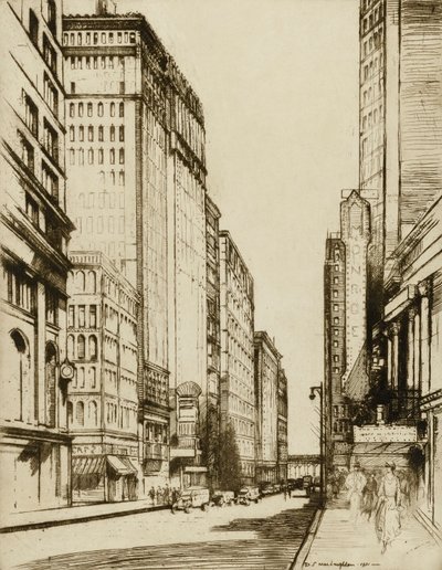 Chicago, Monroe Street alkotó: Donald Shaw MacLaughlan