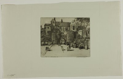 La Porte Gayole, Boulogne-sur-Mer alkotó: Donald Shaw MacLaughlan