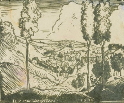 Tájkép alkotó: Donald Shaw MacLaughlan