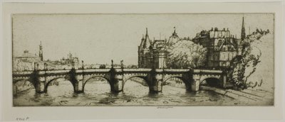 A Pont Neuf, Párizs alkotó: Donald Shaw MacLaughlan