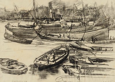 London a medencében alkotó: Donald Shaw MacLaughlan