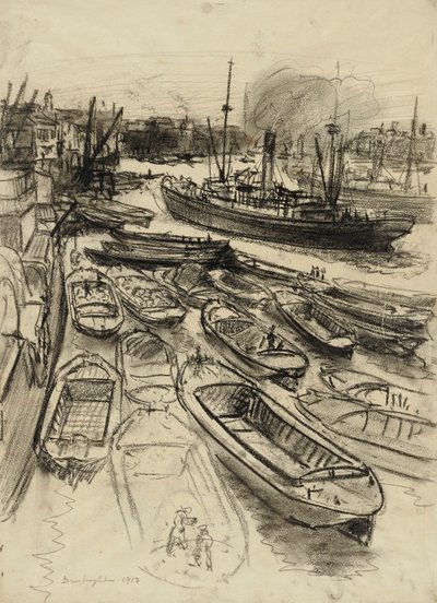 London a Temzén alkotó: Donald Shaw MacLaughlan