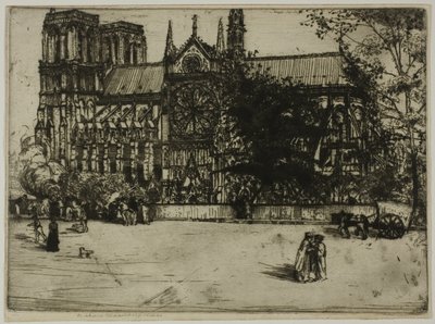 Notre-Dame, Párizs alkotó: Donald Shaw MacLaughlan