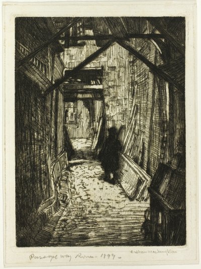 Átjáró, Rouen alkotó: Donald Shaw MacLaughlan
