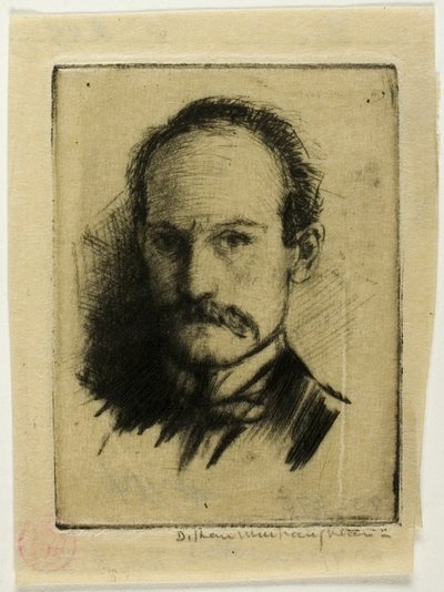 A művész portréja alkotó: Donald Shaw MacLaughlan