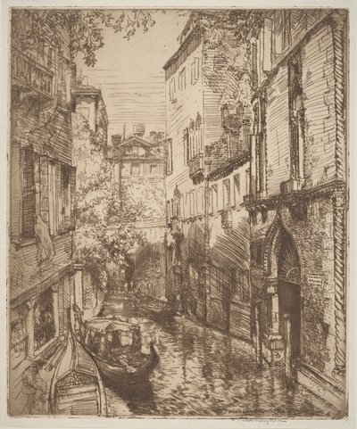Rio delle Verona, Velence alkotó: Donald Shaw MacLaughlan