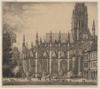 Utca. Ouen, Rouen alkotó: Donald Shaw MacLaughlan