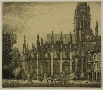 Utca. Ouen, Rouen alkotó: Donald Shaw MacLaughlan